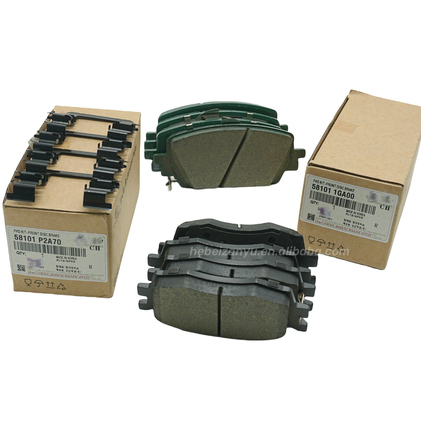 58101-1GA00 Brake Pads 58101 1GA00 Brake Pads for Hyundai Kia